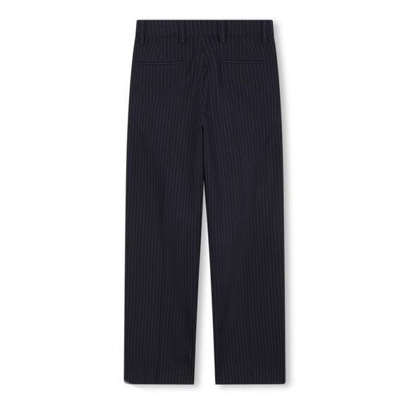 BOSS - Pinstripe Dress Pants - Navy - Picture 2 of 8